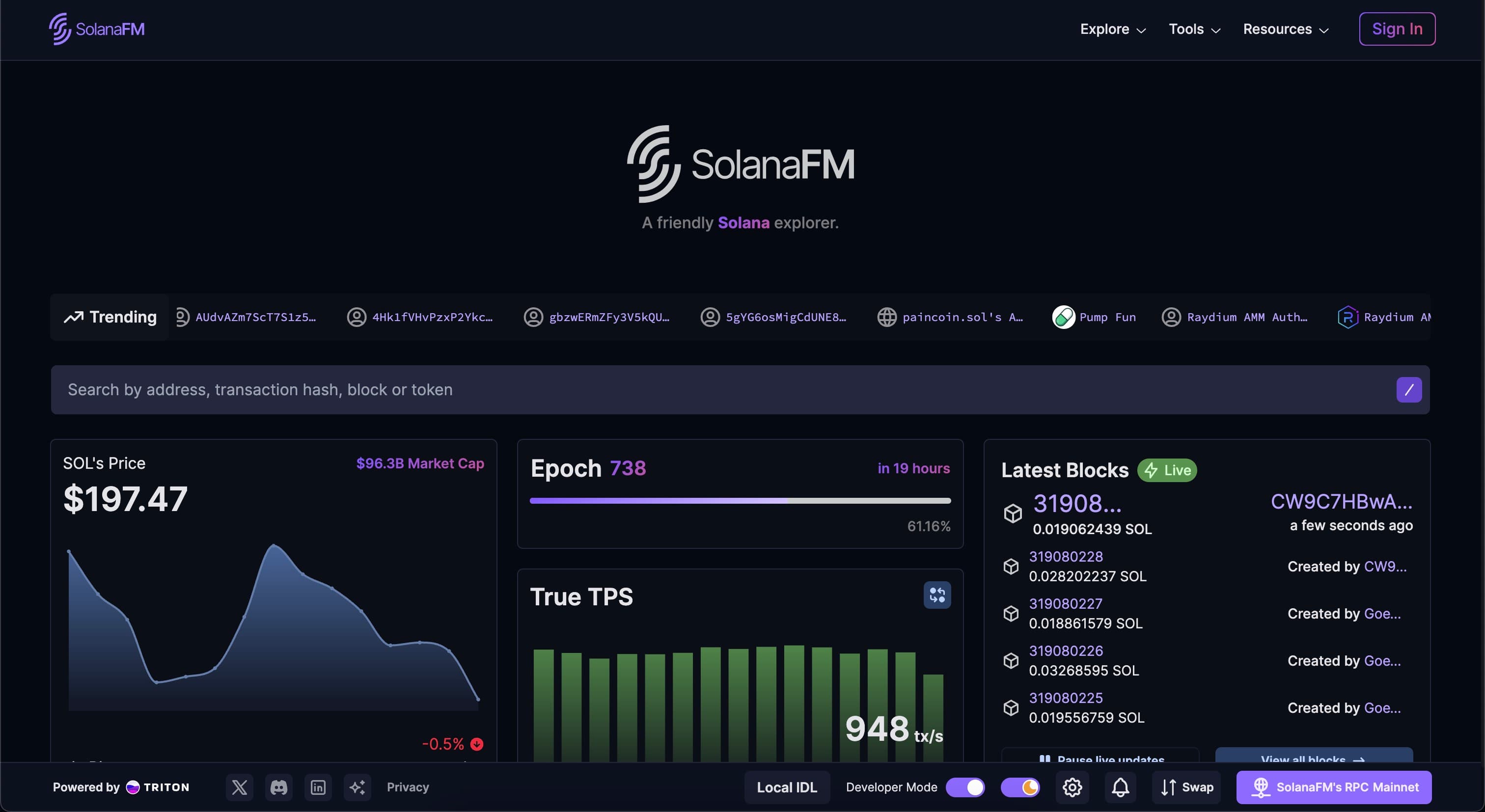 SolanaFM